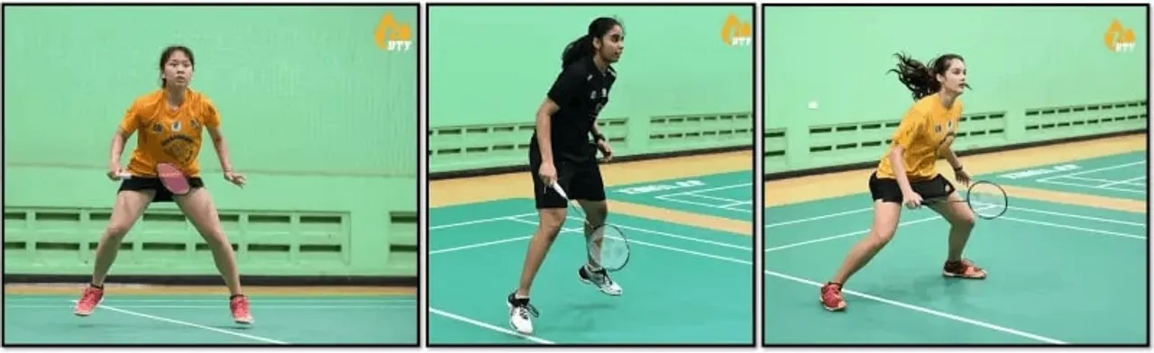 Teknik split step - teknik dasar footwork badminton