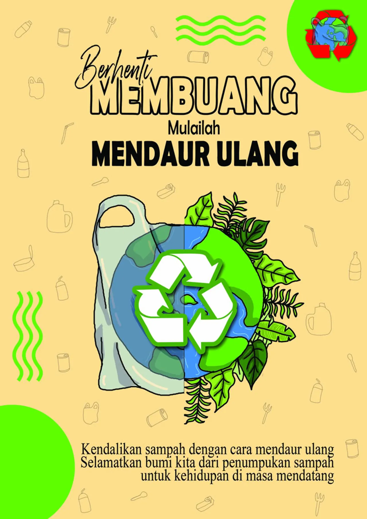 Poster Mulailah Mendaur Ulang 
