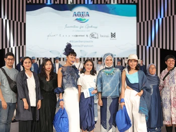 AQUA Menggelar Peragaan Produk Fashion Berkelanjutan di JFW 2020