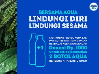 AQUA Gandeng Indomaret, Alfamart, & Alfamidi  Ajak Konsumen Lindungi Diri & Sesama
