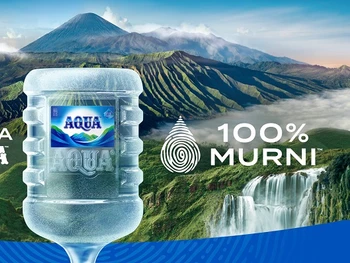 AQUA Galon 100% Murni, 100% Aman, Tidak Semua Air itu AQUA!