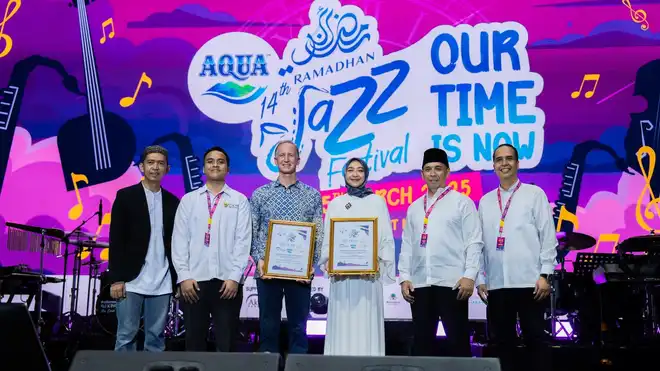 AQUA Menjadi Sponsor Utama Ramadhan Jazz Festival 2025, Tebarkan Kebaikan & Kebersamaan di Bulan Suci