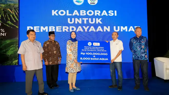 AQUA & Dewan Masjid Indonesia (DMI) Tanda Tangani MoU, Perkuat Kemitraan Strategis untuk Tingkatkan Kesejahteraan Umat